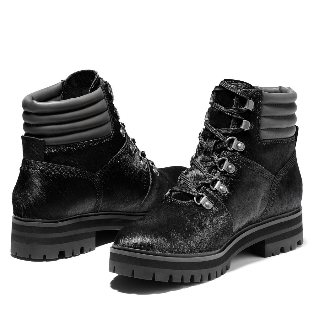 Timberland Womens Lace-Up Boots London Square - Black - India EN0796832